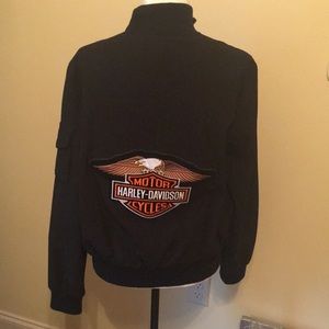 The Limited jacket -Harley Davidson patch on back